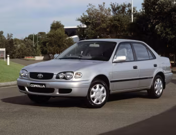 Toyota Corolla Ascent Sedan AU-spec '1999–2001