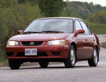 2001–02 Toyota Corolla Sedan [North America] '2000–02