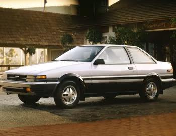 1984–85 Toyota Corolla SR5 Sport Coupe [North America] (AE86) '1983–85