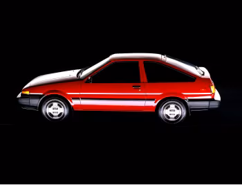 1984–85 Toyota Corolla SR5 Sport Liftback [North America] (AE86) '1983–85