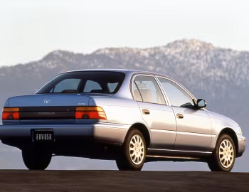 1993–95 Toyota Corolla Standard 4-door Sedan [North America] (AE101) '1992–95