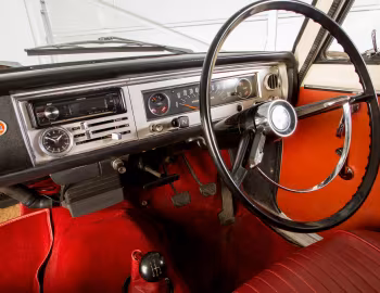 Panel frontal Toyota Corona Sedan [UK-spec] (RT40) '1965–69