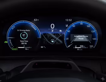 Tableau de bord 2025–pr. Toyota Crown Signia Limited [North America] '2024–pr.