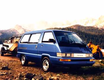 1986–89 Toyota Deluxe Van [US-spec] (YR22) '1985–89