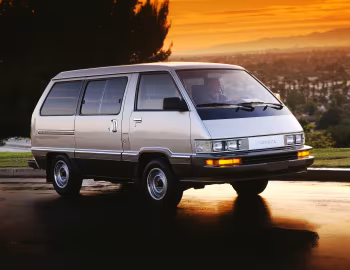 1987–89 Toyota Van LE [US-spec] (YR22) '1986–89