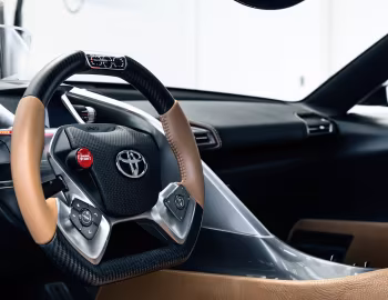 Interior Toyota FT-1 Graphite Concept '08.2014