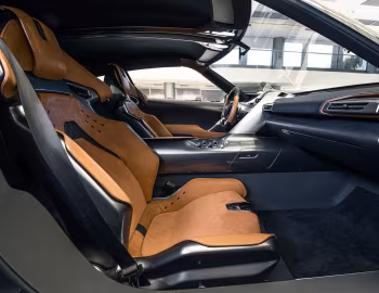 Interior Toyota FT-1 Graphite Concept '08.2014
