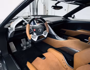 Interior Toyota FT-1 Graphite Concept '08.2014