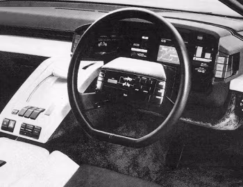 Panel frontal Toyota FX-1 Concept '1983