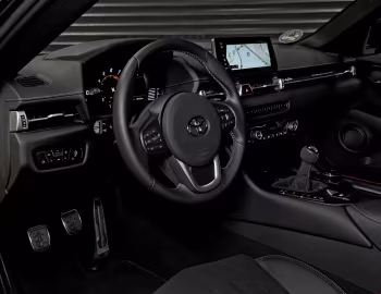 Interior Toyota GR Supra "GT4 100th Edition Tribute" [EU-spec] (A90) '2023–pr.