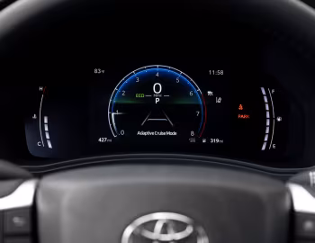 Tableau de bord 2024–pr. Toyota Grand Highlander Hybrid Max XLE [North America] '2023–pr.