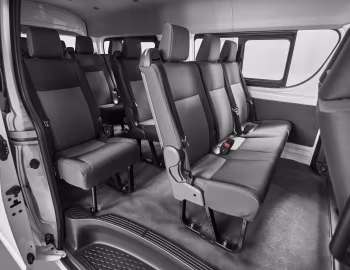 Intérieur Toyota Hiace Minibus [Brazil] '2025–pr.