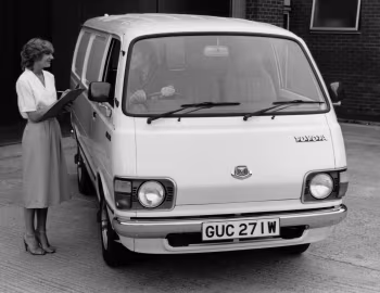 Toyota Hiace Van [UK-spec] '1977–83