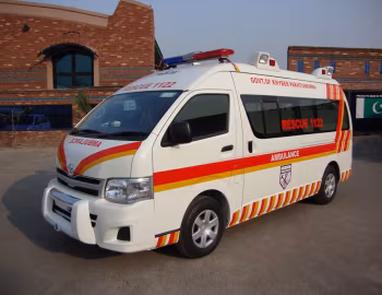 Toyota Hiace Van Hi-Roof Märks Ambulance [Pakistan] '2010–13