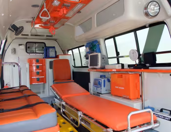 Interior Toyota Hiace Van Hi-Roof Märks Ambulance [Pakistan] '2010–13