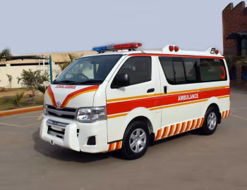 Toyota Hiace Van Standard Roof Märks Ambulance [Pakistan] '2010–13