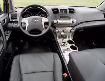 Interior 2008–10 Toyota Highlander [North America] (XU40) '07.2007–10