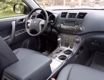 Interior 2008–10 Toyota Highlander [North America] (XU40) '07.2007–10