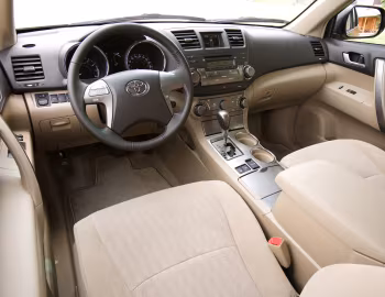 Interior 2008–10 Toyota Highlander [North America] (XU40) '07.2007–10