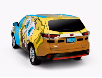 Toyota Highlander SpongeBob SquarePants Concept (XU50) '2013