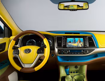 Panel frontal Toyota Highlander SpongeBob SquarePants Concept (XU50) '2013