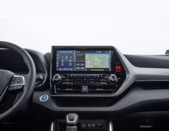 Interior Toyota Highlander Hybrid AWD-i [EU-spec] '2020–pr.