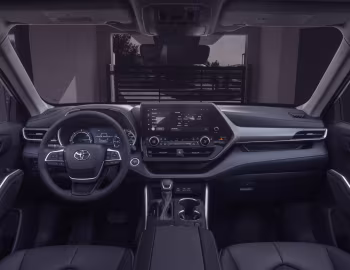 Panel frontal 2024–pr. Toyota Highlander Hybrid XLE "Nightshade" [North America] '2023–pr.