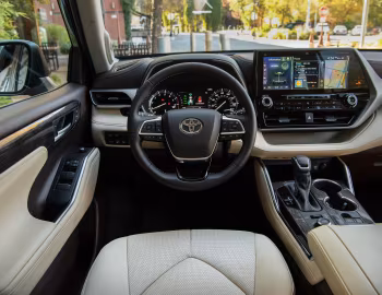 Panel frontal 2020–pr. Toyota Highlander Platinum AWD [North America] '2019–pr.