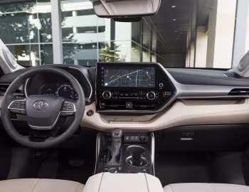Panel frontal 2023–pr. Toyota Highlander Turbo Limited AWD [North America] '2022–pr.