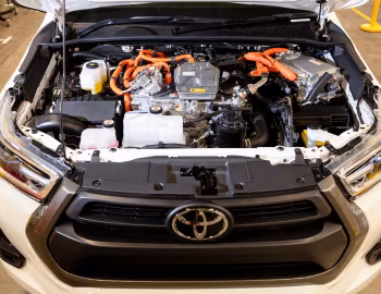 Bajo el capó Toyota Hilux FCEV Concept '2022