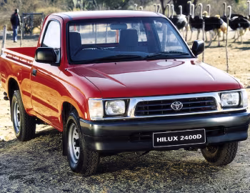 Toyota Hilux 2400D Single Cab [South Africa] '1997–2001