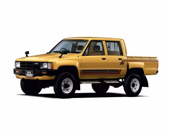Toyota HILUX 4WD 2400 Diesel Double Cab SR [Japan] (N-LN65) '11.1983–08.1986