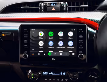 Intérieur Toyota Hilux GR Sport Double Cab [UK-spec] '2023–pr.