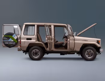 Toyota Land Cruiser LX turbo Diesel [Japan] (BJ74) '1987–88