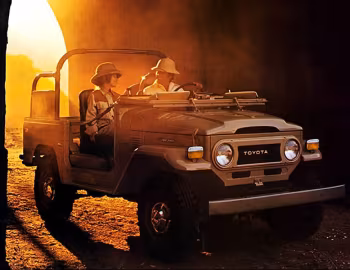 1969–73 Toyota Land Cruiser Canvas Top [North America] (FJ40L) '1968–73