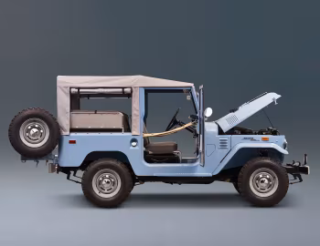 1969–73 Toyota Land Cruiser Canvas Top [North America] (FJ40) '1968–73