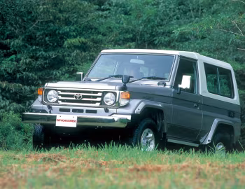 Toyota Land Cruiser ZX 2-door FRP Top [Japan] (KG-HZJ74K) '08.1999–07.2004