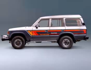 Toyota Land Cruiser 60 VX Turbo High Roof [Japan] (HJ61V) '1984–87