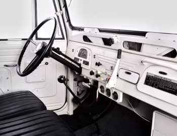 Interior 1964–67 Toyota Land Cruiser Pickup [North America] (FJ45PL) '1963–67