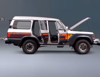 Toyota Land Cruiser 60 VX Turbo High Roof [Japan] (HJ61V) '1984–87