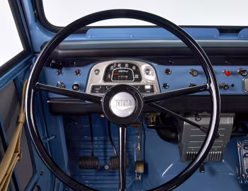 Interior 1969–73 Toyota Land Cruiser Canvas Top [North America] (FJ40) '1968–73