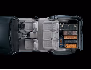 Interior Toyota Land Cruiser Van VX [Japan] (J100-101) '2005–07