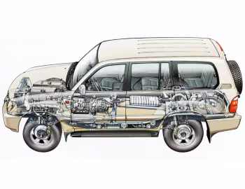 Toyota Land Cruiser VX [UAE] (J100-101) '1998–2002
