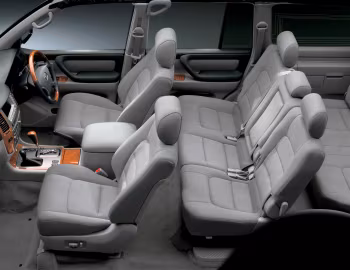 Interior Toyota Land Cruiser Wagon VX Limited G-Selection Touring Edition [Japan] (UZJ100W) '2005–07