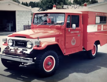 Toyota Land Cruiser Fire Truck [New Zealand] '1973–79
