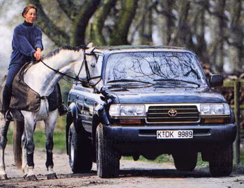 Toyota Land Cruiser GX [EU-spec] (HZJ81V) '1995–97
