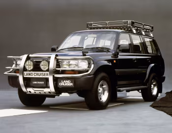 Toyota Land Cruiser 80 VX-Limited Active Vacation "Type A" [Japan] (FZJ80G) '1995–97