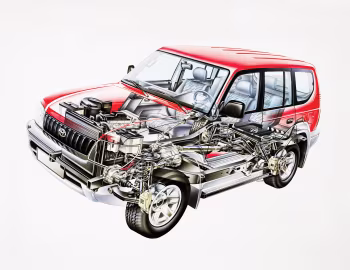 Toyota Land Cruiser 90 (J95W) '1996–99
