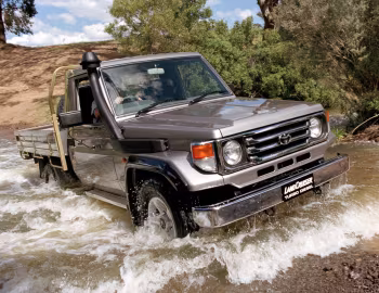 Toyota Land Cruiser Turbo Diesel RV Cab Chassis [Australia] (J79) '2001–06