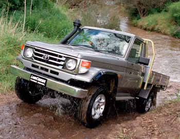 Toyota Land Cruiser Turbo Diesel RV Cab Chassis [Australia] (J79) '2001–06